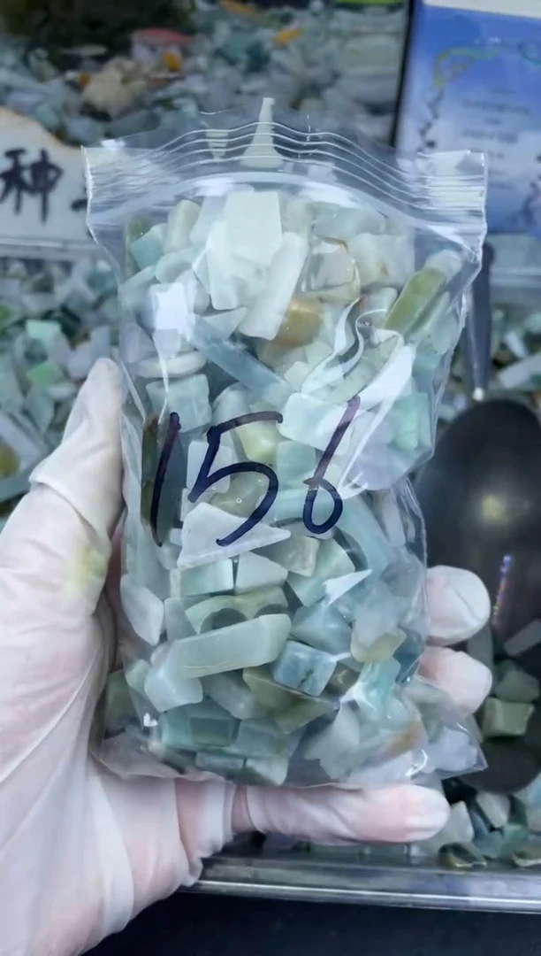 【闪购商品】翡翠颈饰未镶嵌天然翡翠小号500克156