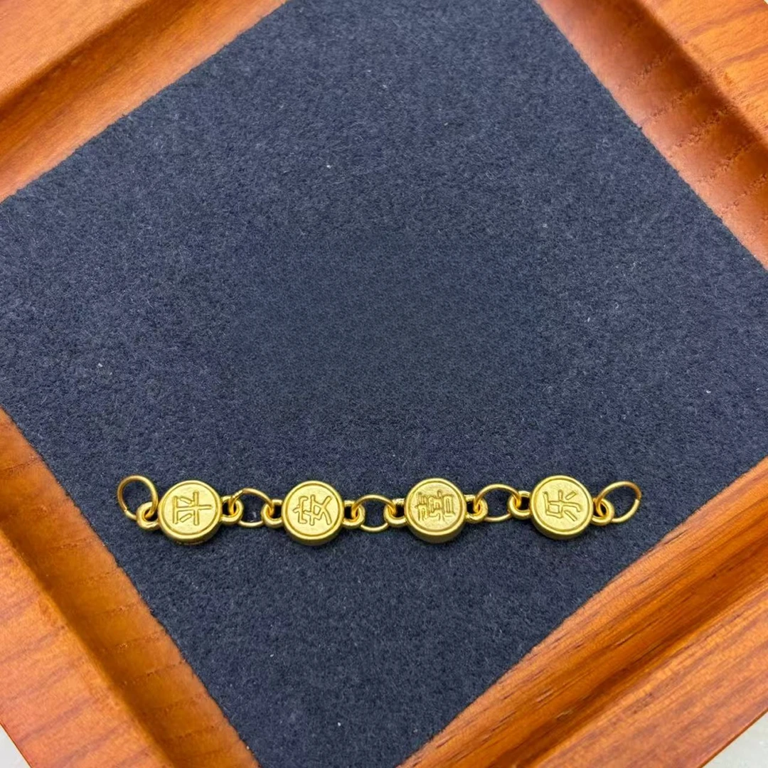 足金999平安喜乐链条WH1301  配件