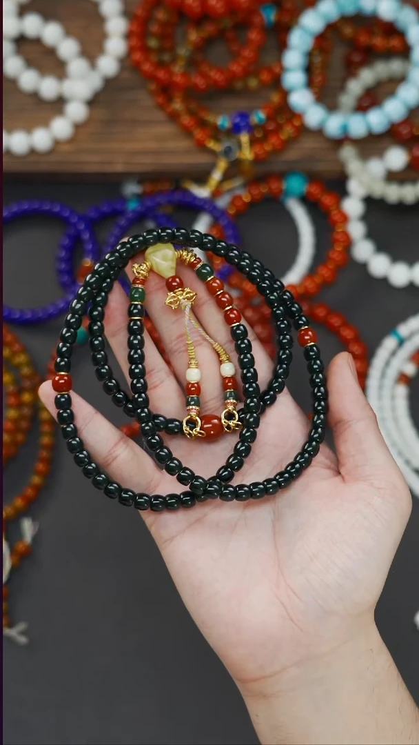 颈饰未镶嵌和田玉（碧玉）梵**栈梵阁精品文玩回血