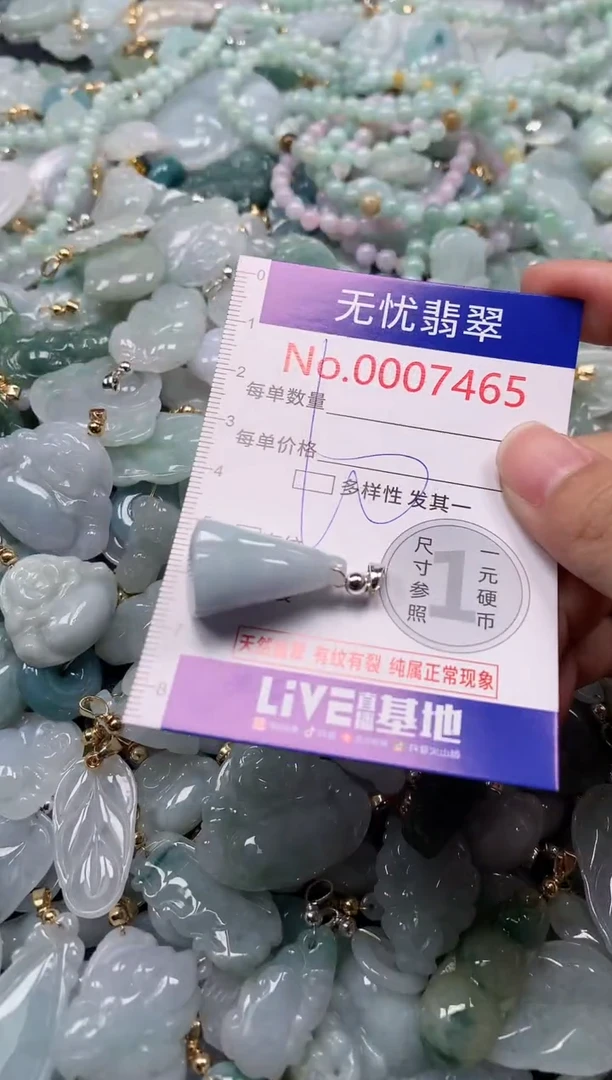 吊坠(不含链)未镶嵌翡翠7465