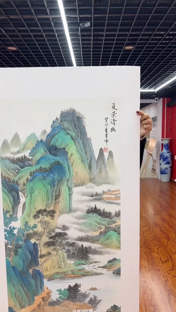国画张建伟老师国画作品