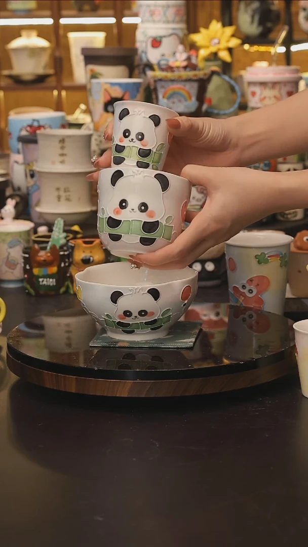 景德镇釉下彩绘设计师款式陶瓷