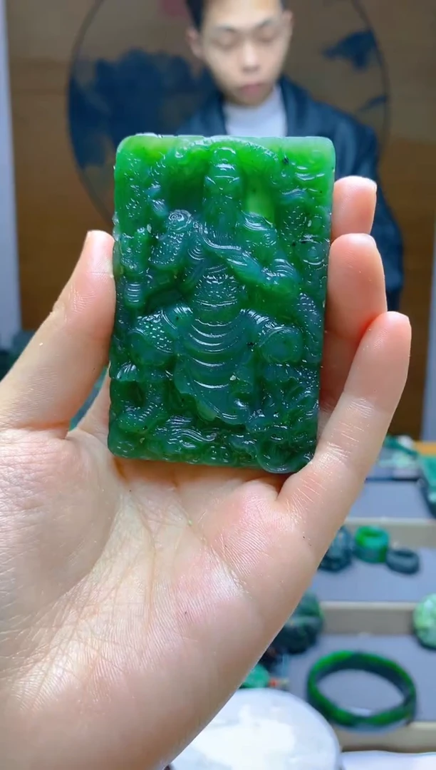 【闪购商品】和田玉（碧玉）颈饰未镶嵌1