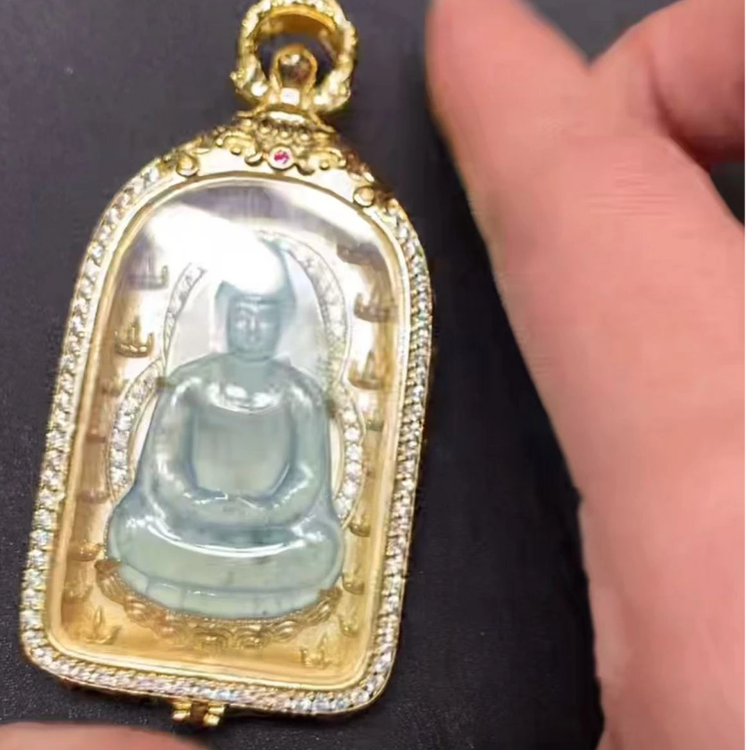 天然A货翡翠吊坠*2908/012/多样性发/1件