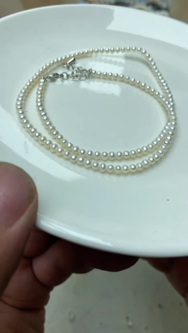 淡水珍珠未镶嵌颈饰1