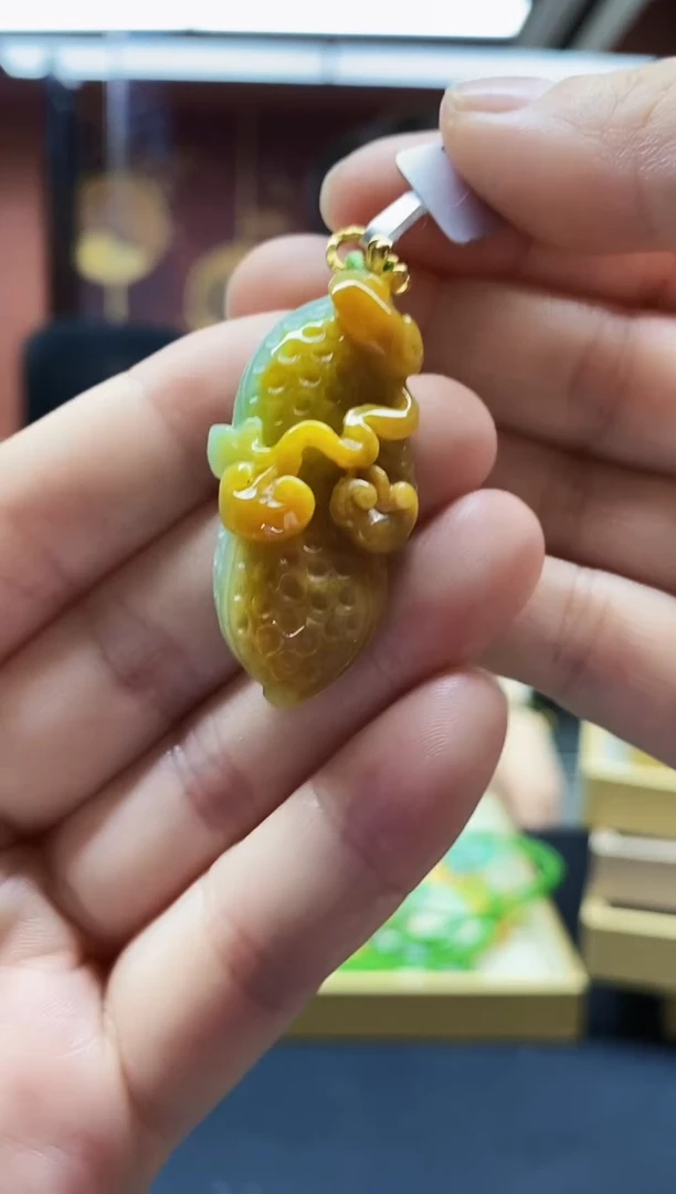 颈饰未镶嵌翡翠翡翠吊坠
