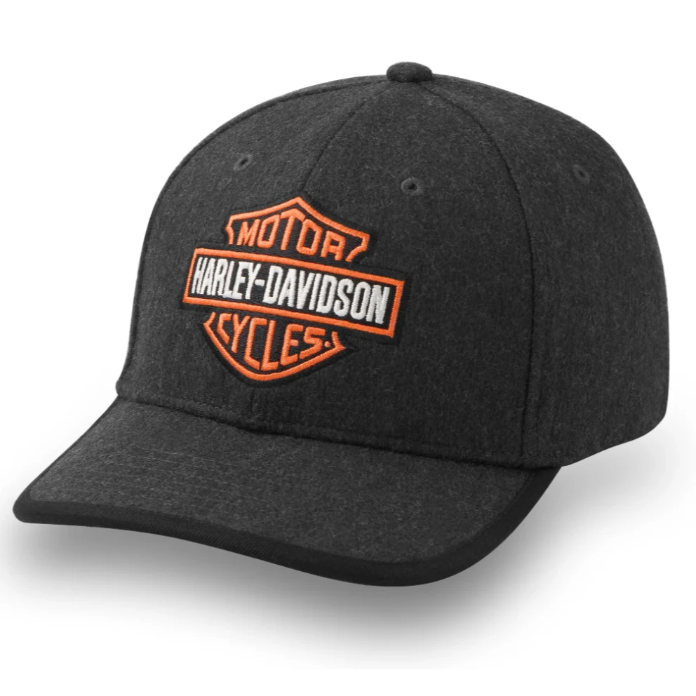 哈雷原厂男士可调节棒球帽97619-25vm