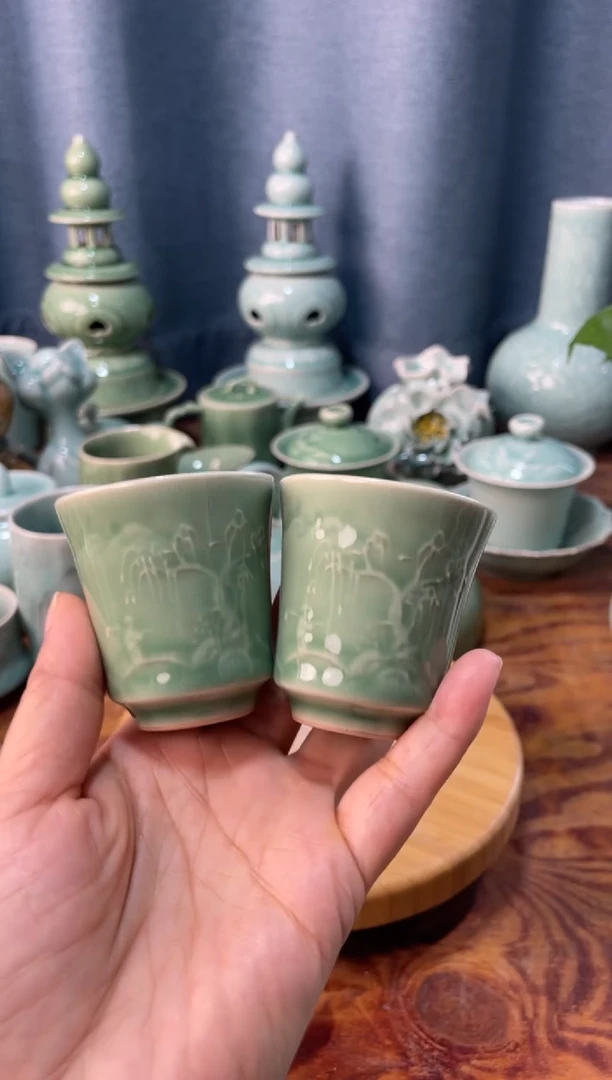 微瑕慧语瓷坊 龙泉青瓷大促