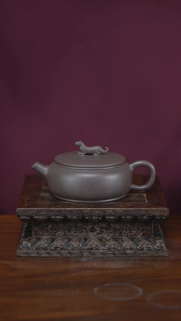 【闪购商品】紫砂茶壶虎符 130cc