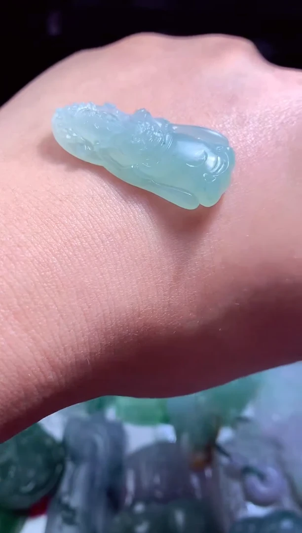 定制翡翠未镶嵌翡翠毛货定制478644