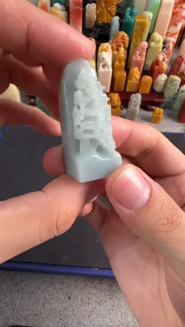 【闪购商品】青田石印石7875编号编号