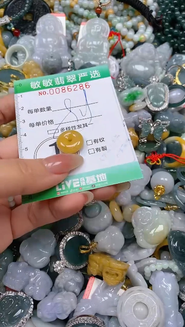 【闪购商品】翡翠颈饰未镶嵌闪购0086286多样性发其一