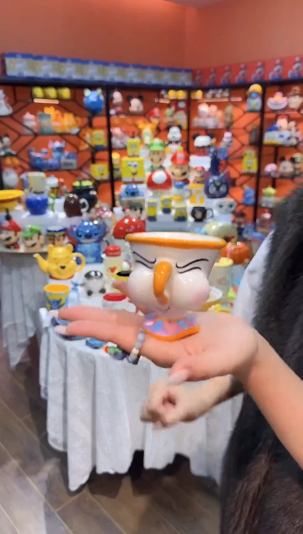 瓷片@@可爱手工制作杯杯