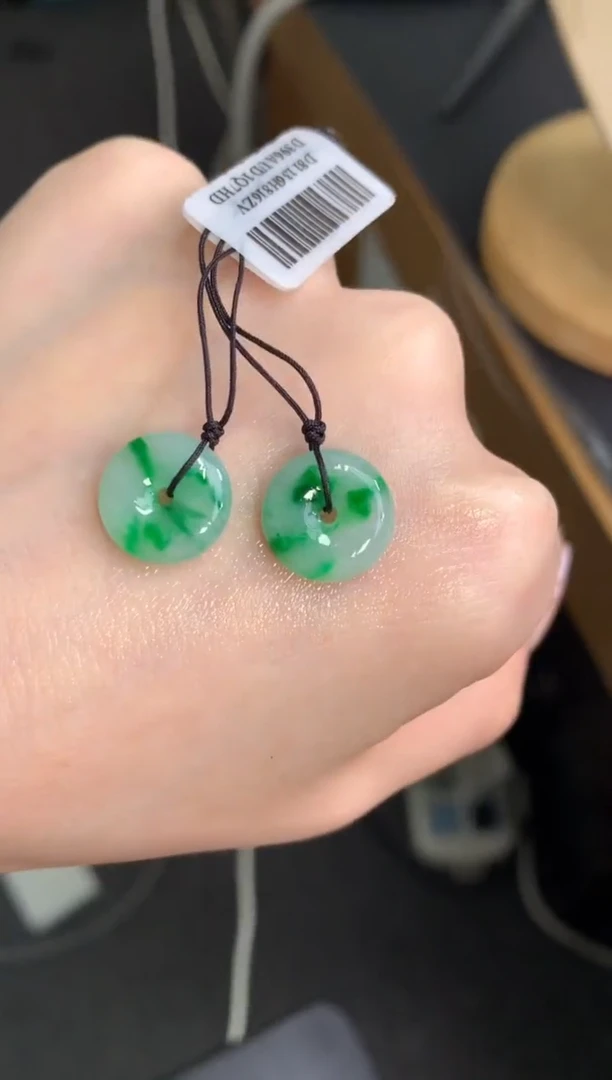 未镶嵌定制翡翠扣子