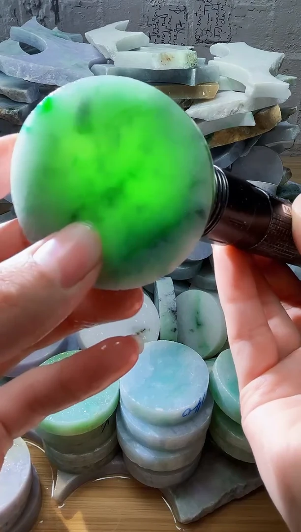 裸石翡翠天然翡翠A货A石 南 406