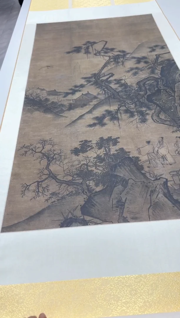 【复刻品】马远 山楼来凤