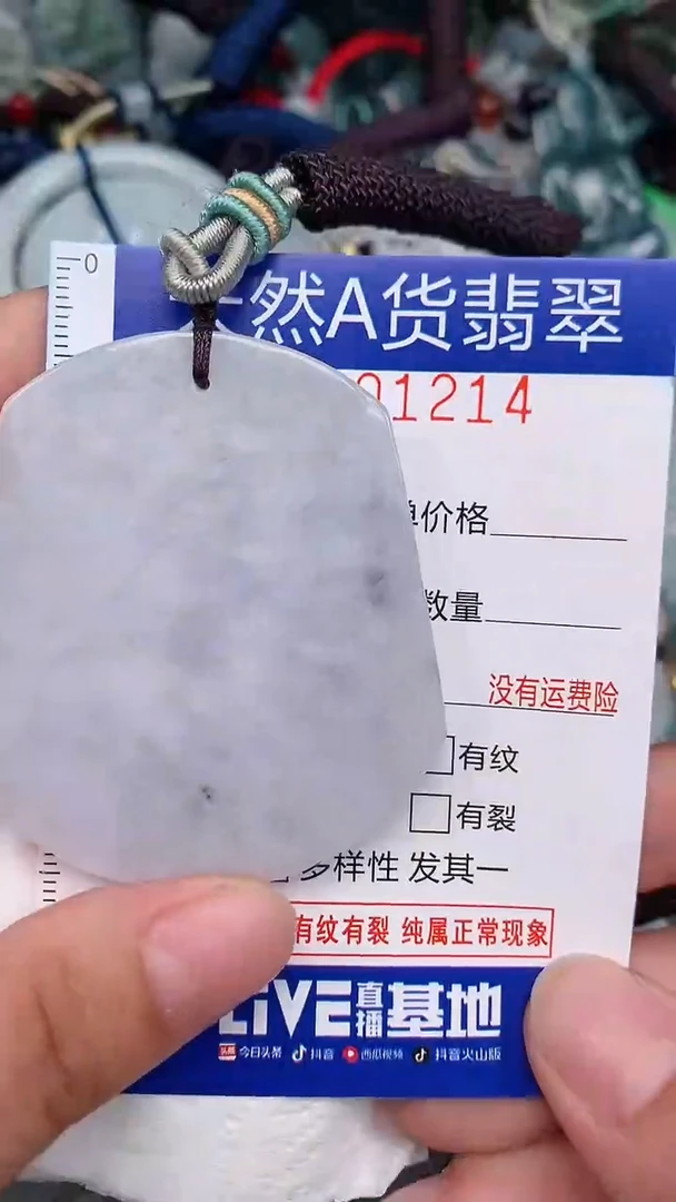 翡翠未镶嵌颈饰...0001214