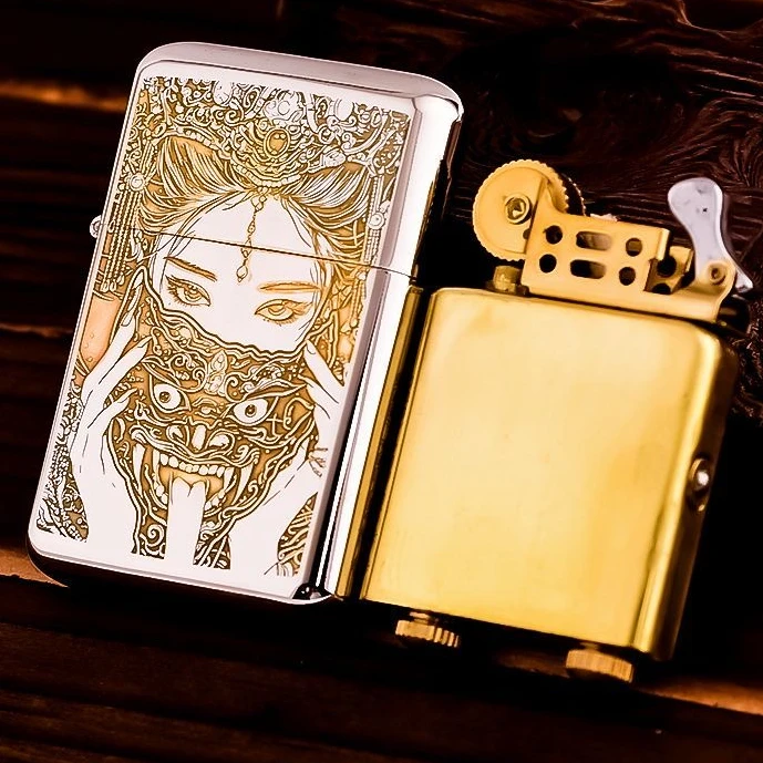 扎基拉姆煤油打火机三代790超薄限量版【不赠送煤油】