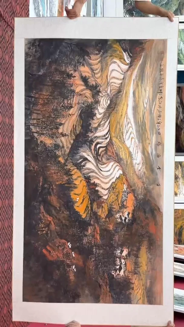 国画绘画国画山水花鸟