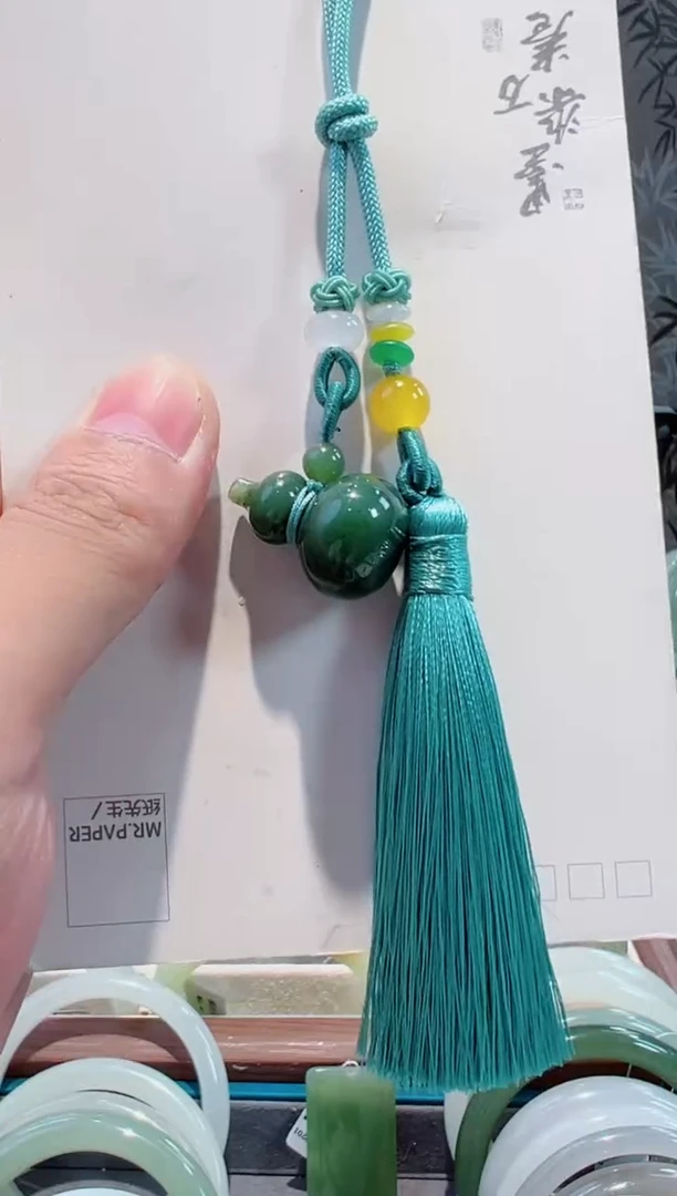 吊坠(不含链)未镶嵌和田玉碧玉葫芦