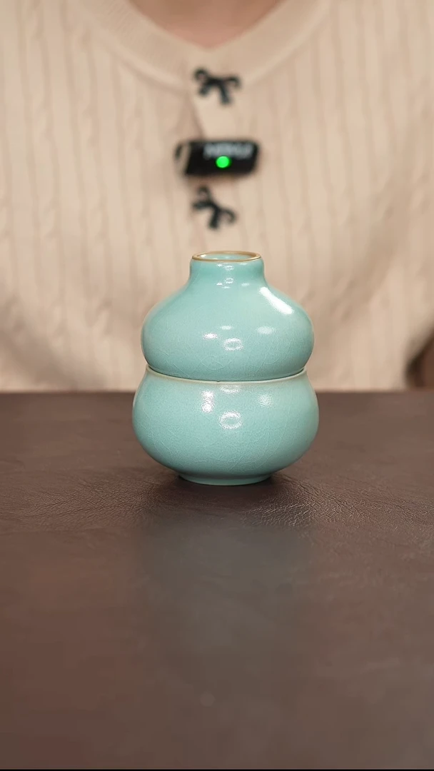 摆件瓷原矿原釉汝宋汝瓷