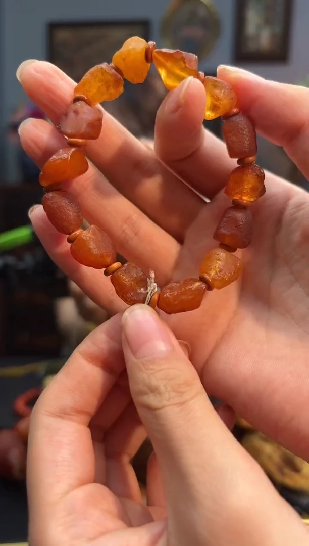 手串琥珀未镶嵌手串