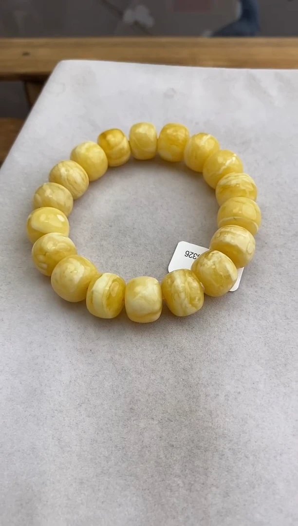 裸石琥珀未镶嵌10915038-手串