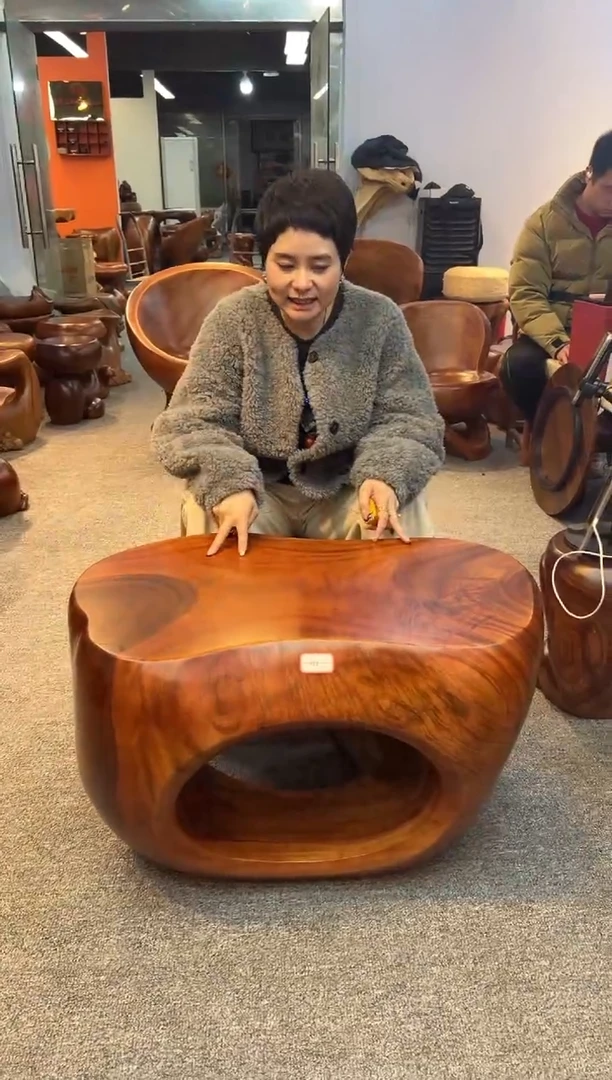 【闪购商品】香樟木实木创意茶桌