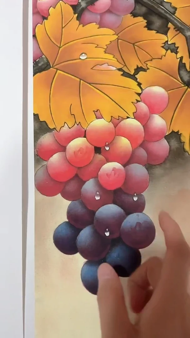 小雅专属字画年画葡萄