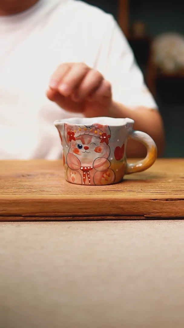 @@陶园瓷舍@@纯手工手绘@高温釉下彩