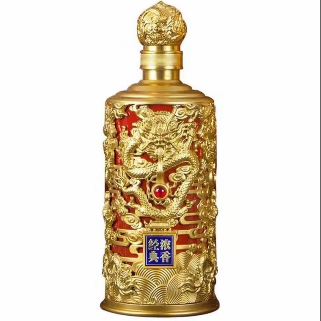 酒尺巷【百万补贴】金龙 浓香型白酒52度750ml 带赠品