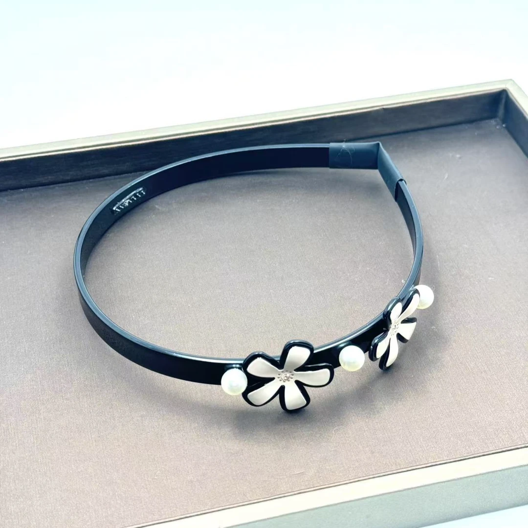 856-新款韩国气质优雅百搭醋酸发饰发箍