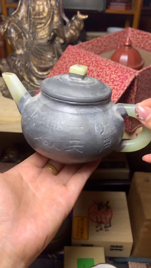 紫砂盖碗瓷器默认微瑕瓷器