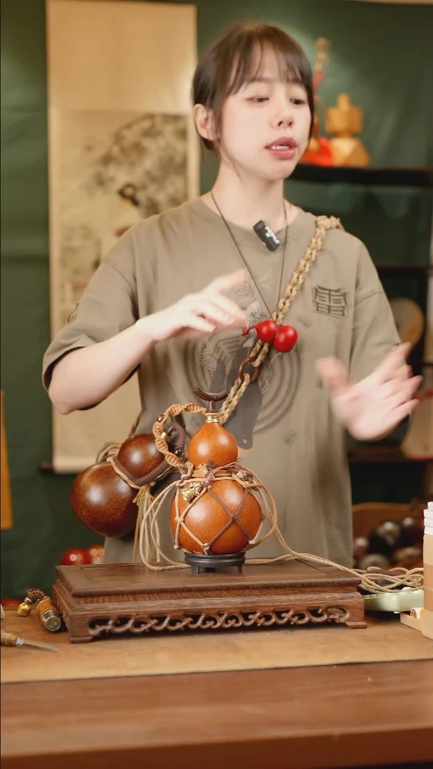 255号精品天然大漆酒葫芦一物一拍~