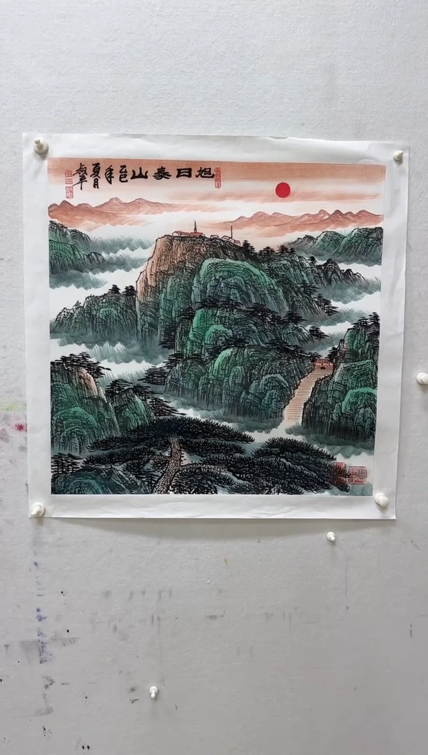 国画z天津人美-李叔平国画4平尺