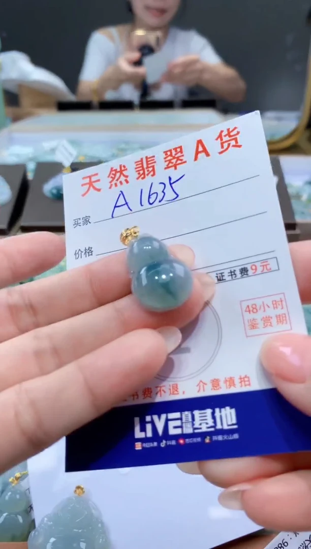 颈饰未镶嵌翡翠天然翡翠A货挂件