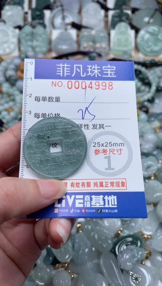 翡翠未镶嵌颈饰00..4998