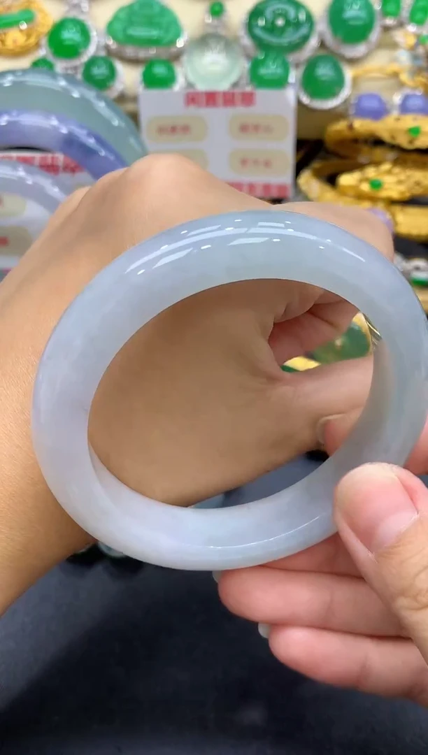 未镶嵌手镯翡翠365-中国好珍宝