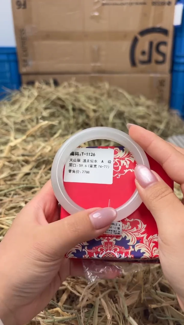 未镶嵌手镯石英质玉T-1126