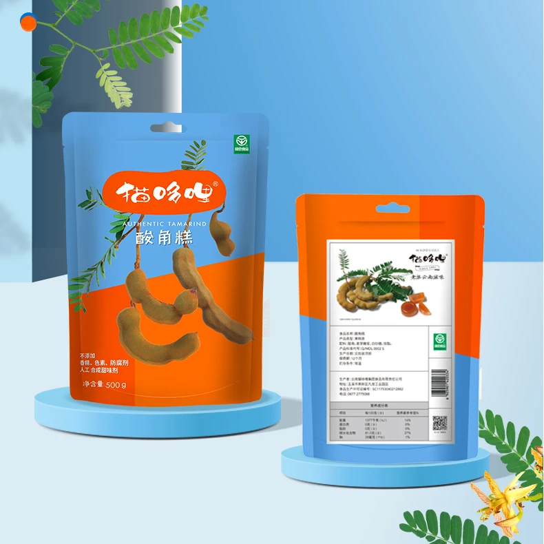 猫哆哩云南特产经典酸角糕500g健康食品解馋零食