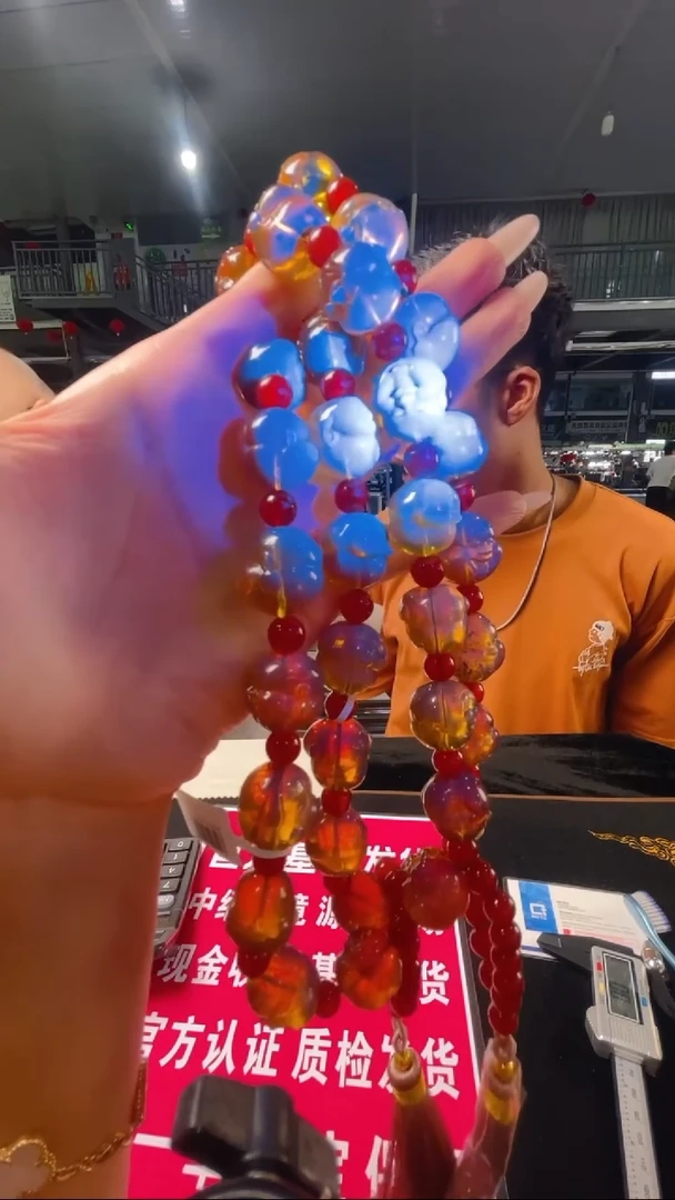 未镶嵌琥珀手串天然琥珀手串 多样性发其一