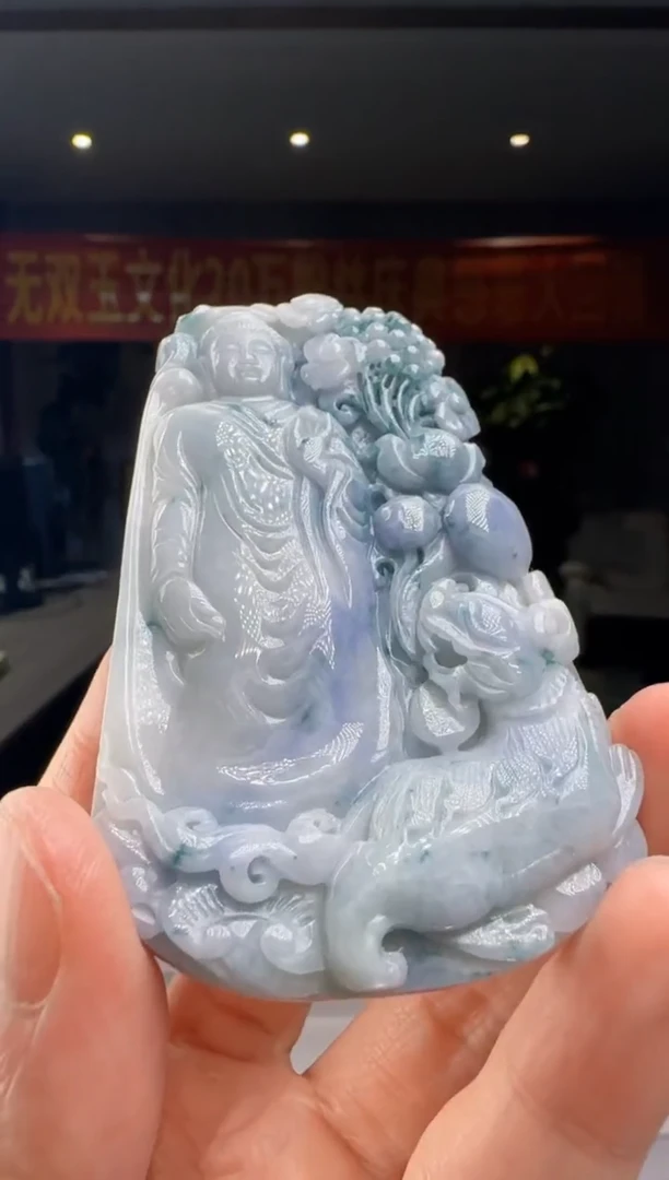 翡翠未镶嵌颈饰DY@@960Q3J18717