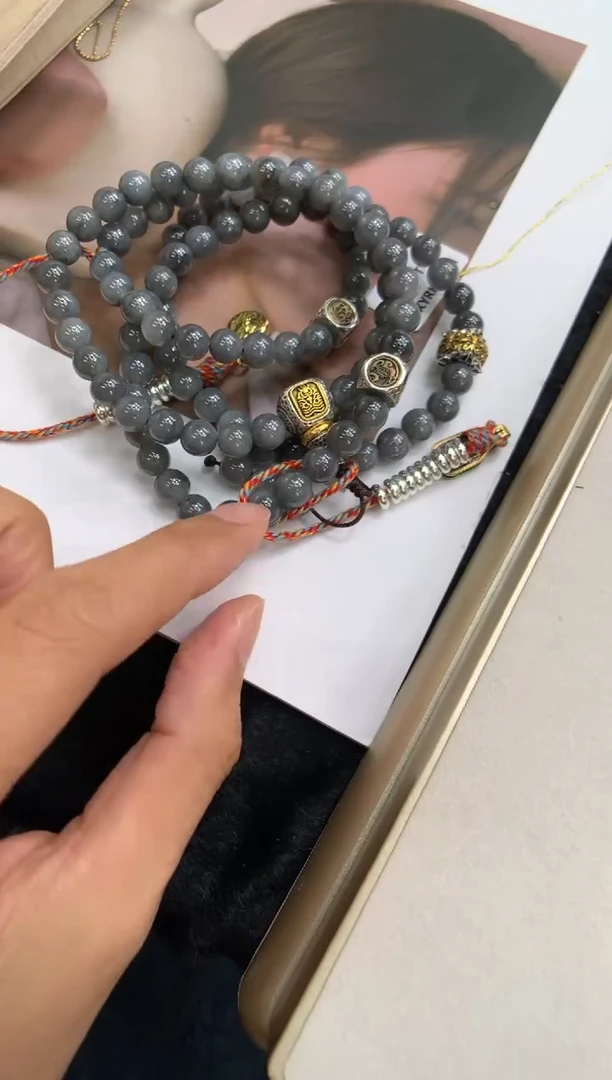 未镶嵌手串翡翠旺***?长串