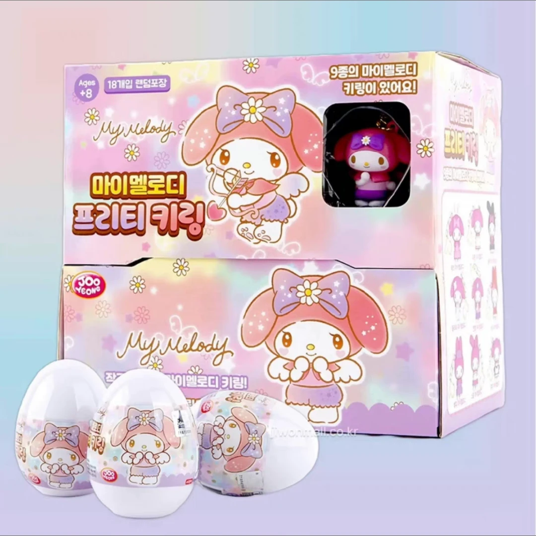 三丽鸥韩版美乐蒂钥匙扣盲盒