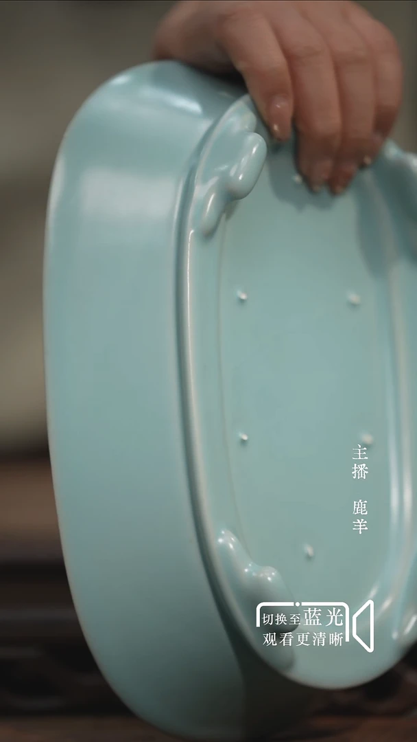 水仙盆-无底款-微瑕-羊