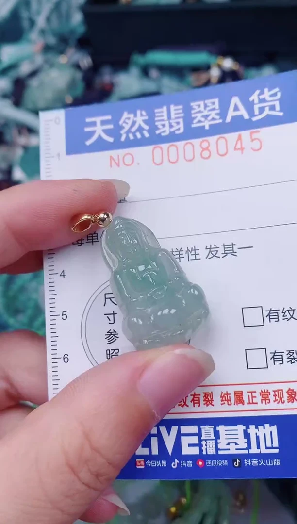 颈饰未镶嵌翡翠00008045
