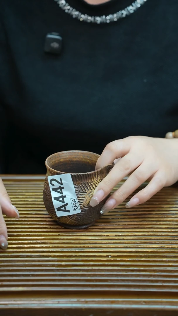 万古烧粗陶手工茶具