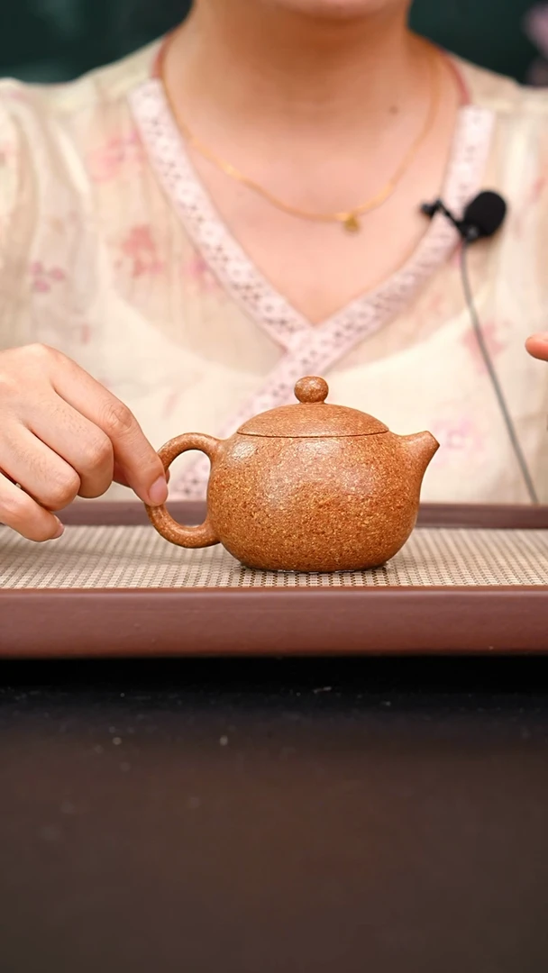 茶壶紫砂全手工黄降坡8目粗砂西施200