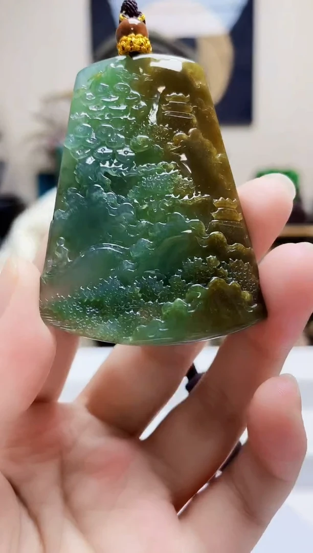 未镶嵌定制翡翠吊坠67