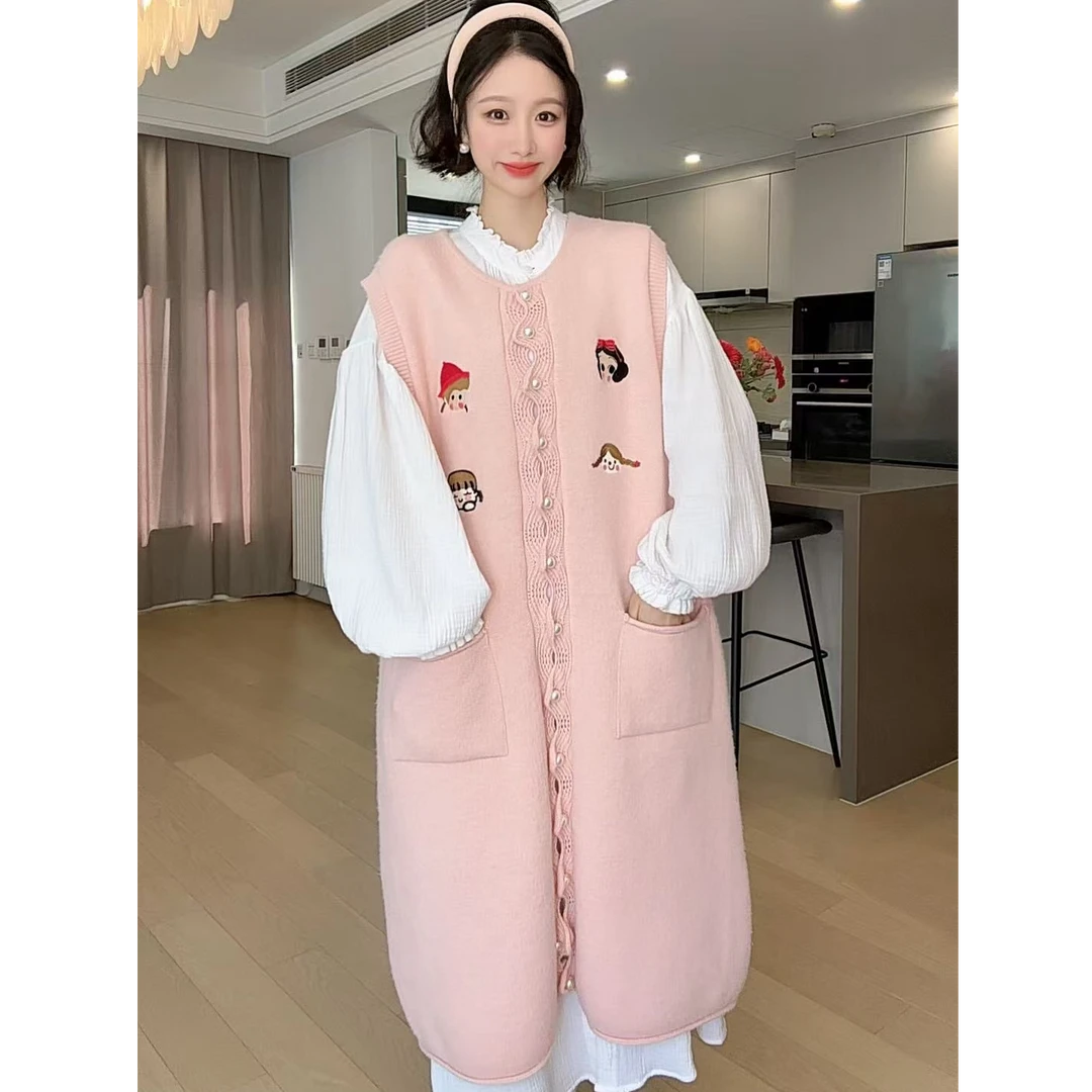 小玉推荐《粉色白雪公主》针织裙712